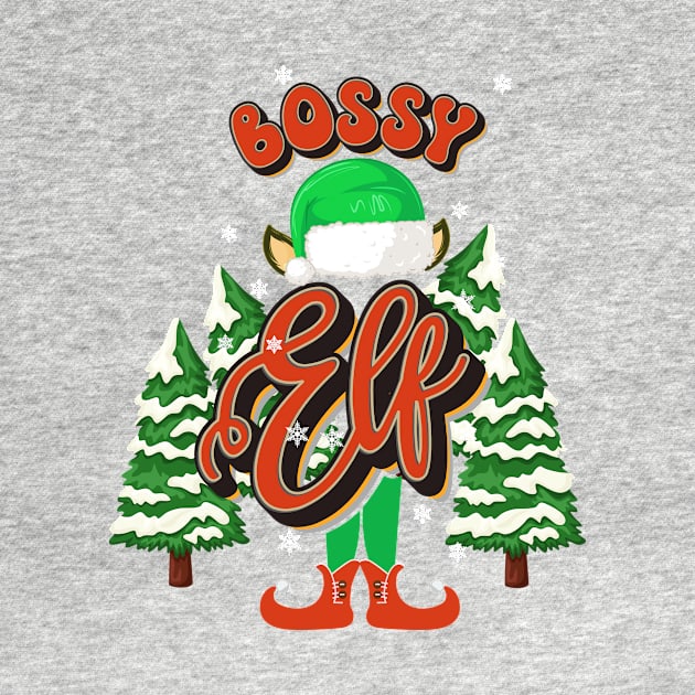 BOSSY ELF CHRISTMAS by HomeCoquette